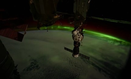 NASA Astronaut Reveals Breathtaking Aurora During Powerful Geomagnetic Storm